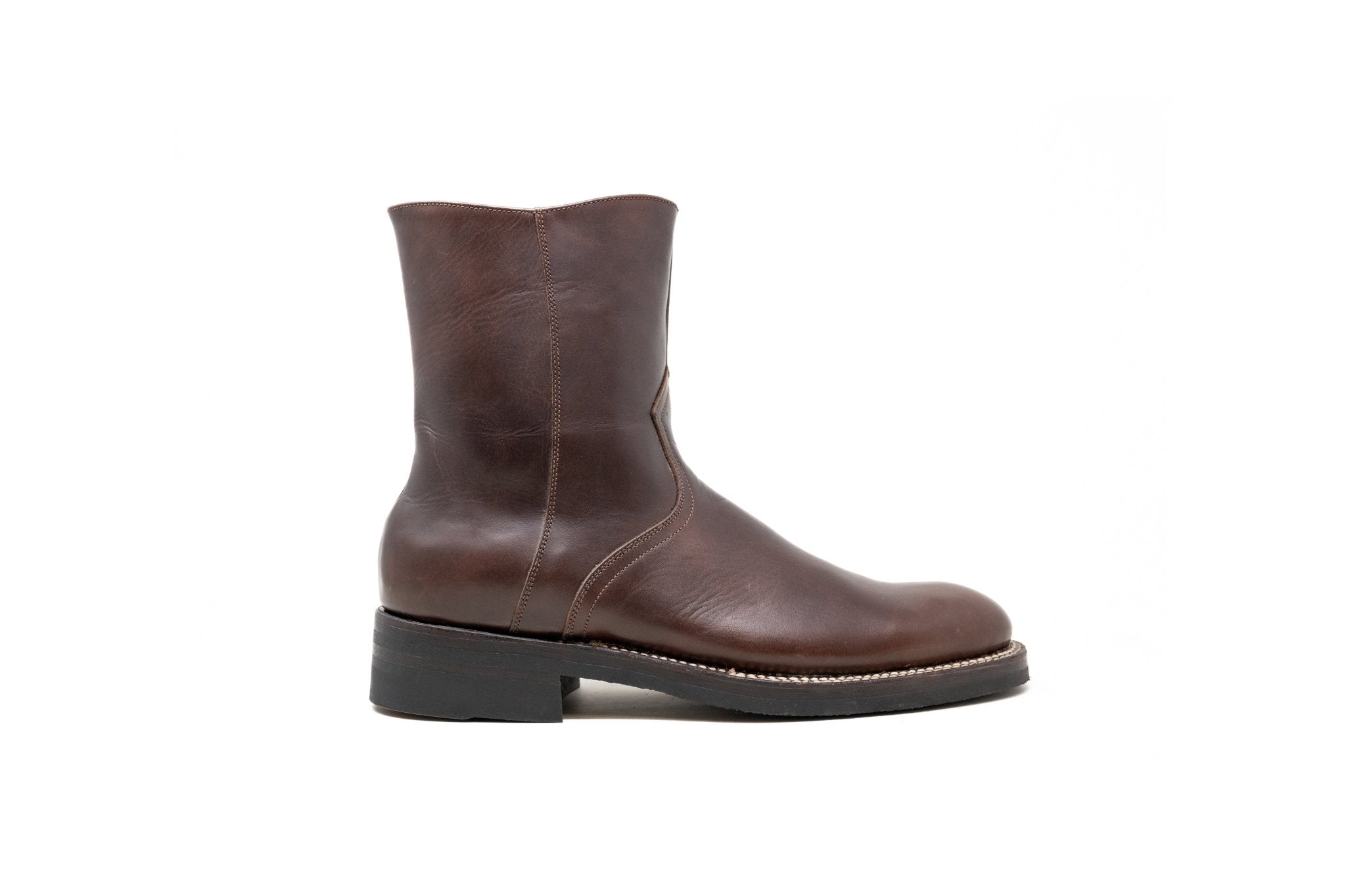 Juan Boots Dark Brown- Western Leather Boots – Unmarked display picture 2