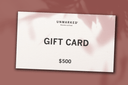 GIFT CARDS - Unmarked