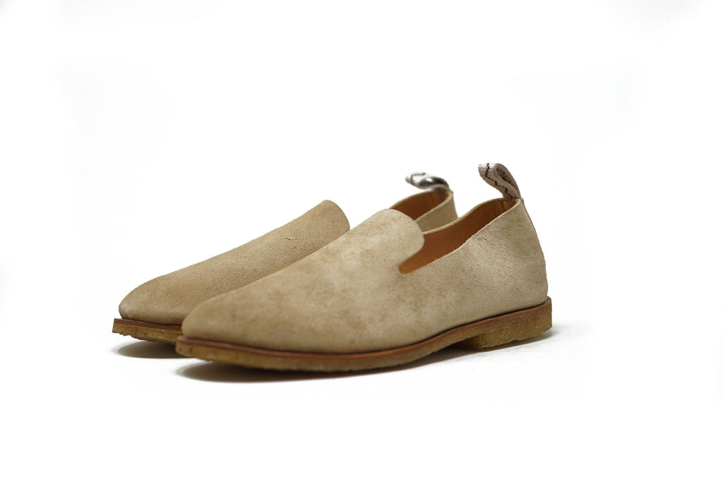 Kami Loafers Dark Sand Crepe Sole - Unmarked