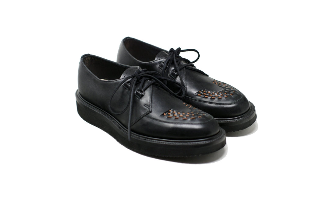 Handcrafted Shoes: Rango Creepers Black