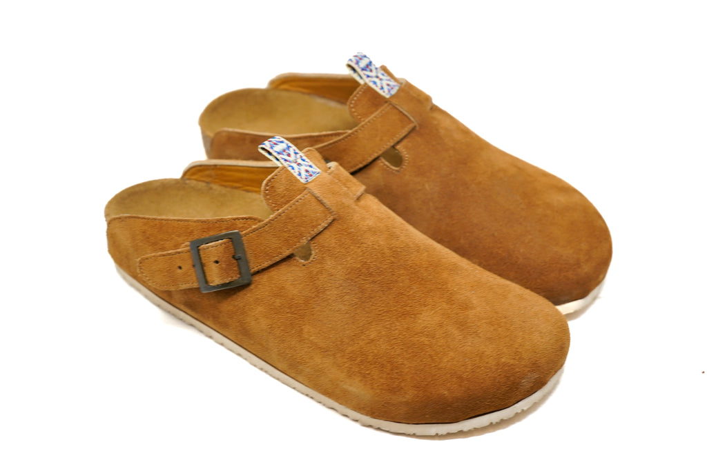 Ginger Suede Clogs