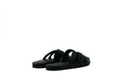 Leather Slides Black Bison