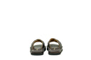 Leather Slides Cognac Bison