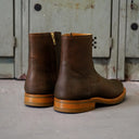 Zip Boot Vintage Rust