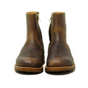Zip Boot Vintage Rust