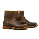 Zip Boot Vintage Rust