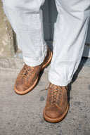 Archie Waxed Suede Camel - Unmarked