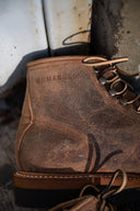 Archie Waxed Suede Camel - Unmarked