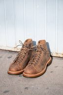 Archie Waxed Suede Camel - Unmarked