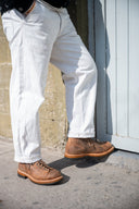 Archie Waxed Suede Camel - Unmarked