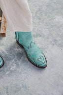 Ava Boots Aqua - Unmarked
