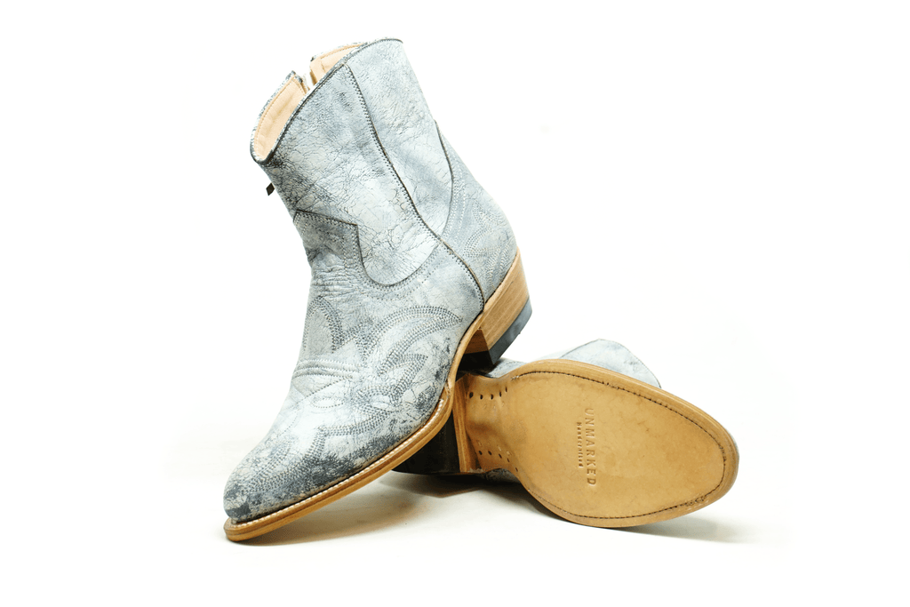 Ava Boots White Goat - Unmarked