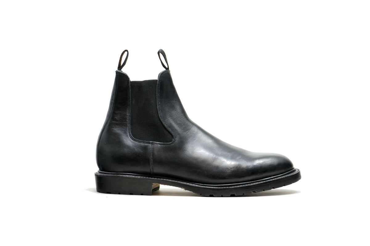 【2plan】Grow Leather Chelsea Boots THE CHELSEA S.E. Black- The to do it all boots | Unmarked