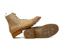 DB Hunter Cap Toe Waxed Suede Camel - Unmarked