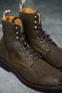 DB Hunter Plain Toe II Olive Suede - Unmarked