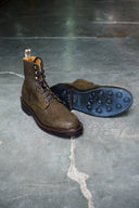 DB Hunter Plain Toe II Olive Suede - Unmarked