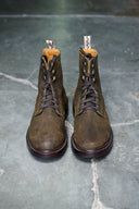DB Hunter Plain Toe II Olive Suede - Unmarked
