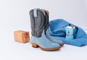 Durango Boots Baby Blue/Navy - Unmarked