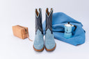 Durango Boots Baby Blue/Navy - Unmarked
