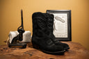 Durango Boots Black Suede - Unmarked