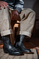 Durango Boots Black V2 - rubber half sole - Unmarked