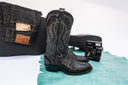 Durango Boots V4 Black "in a while Crocodile" - Unmarked