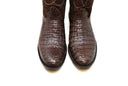 Durango Boots V4 Dark Brown In Crocodile - Unmarked