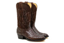 Durango Boots V4 Dark Brown In Crocodile - Unmarked