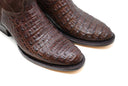 Durango Boots V4 Dark Brown In Crocodile - Unmarked