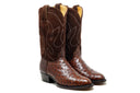 Durango Boots V4 Dark Brown In Ostrich - Unmarked