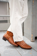 Durango Boots V4 Honey In Crocodile - Unmarked