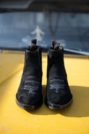 El Torino Boots Black Suede - Unmarked