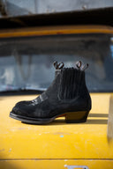 El Torino Boots Black Suede - Unmarked