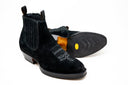 El Torino Boots Black Suede - Unmarked
