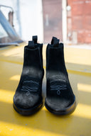 El Torino Boots Black Suede - Unmarked