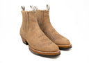 El Torino Boots Waxed Suede Camel - Unmarked