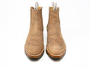El Torino Boots Waxed Suede Camel - Unmarked