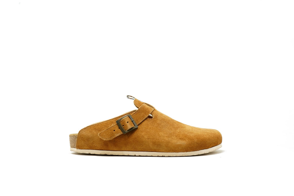 Ginger Suede Clogs - Unmarked