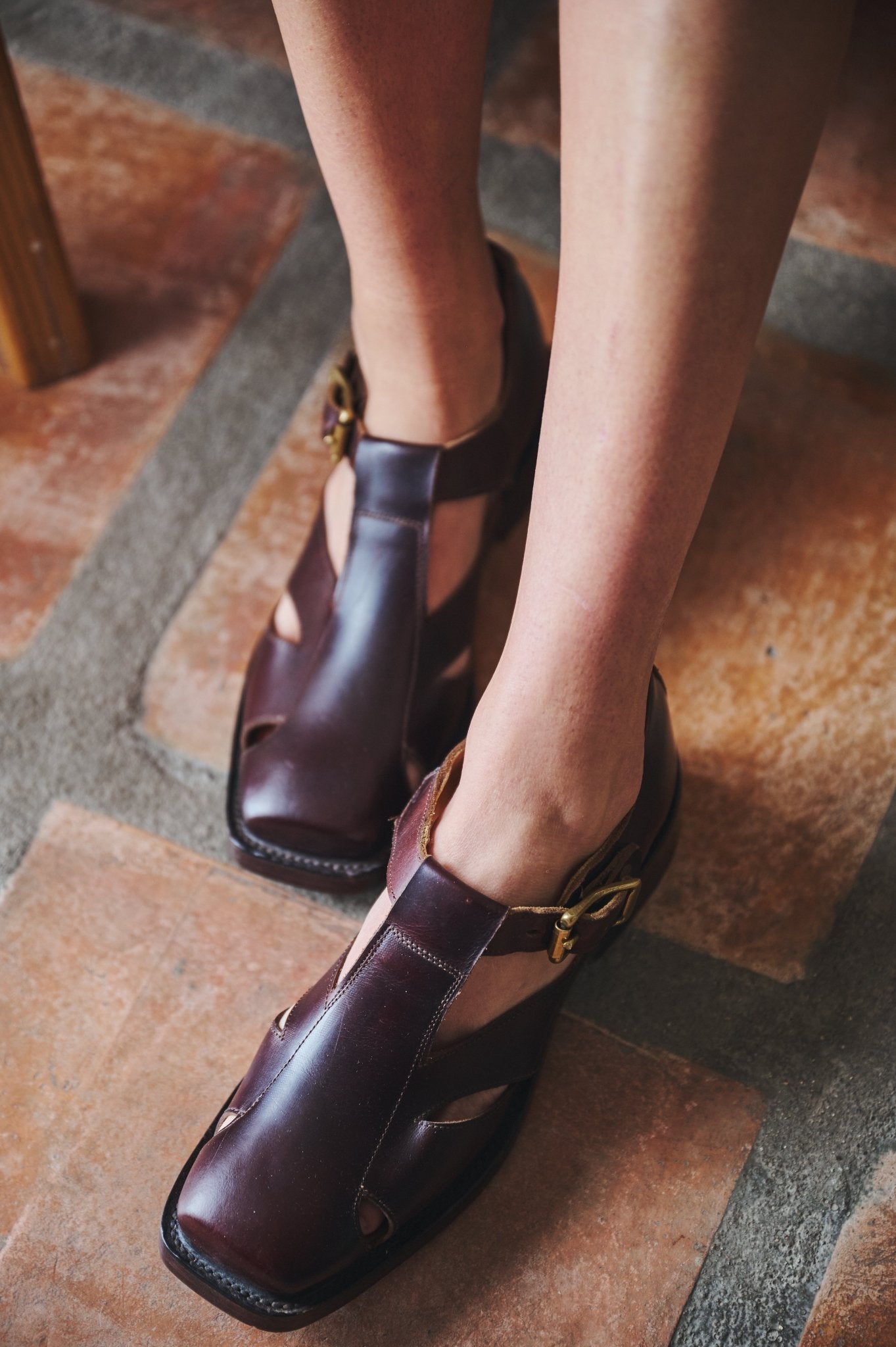 Gurkha Sandal Brown – Unmarked