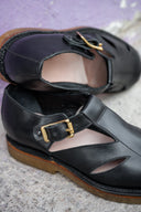 Italian Gurkha Sandals Black - Unmarked