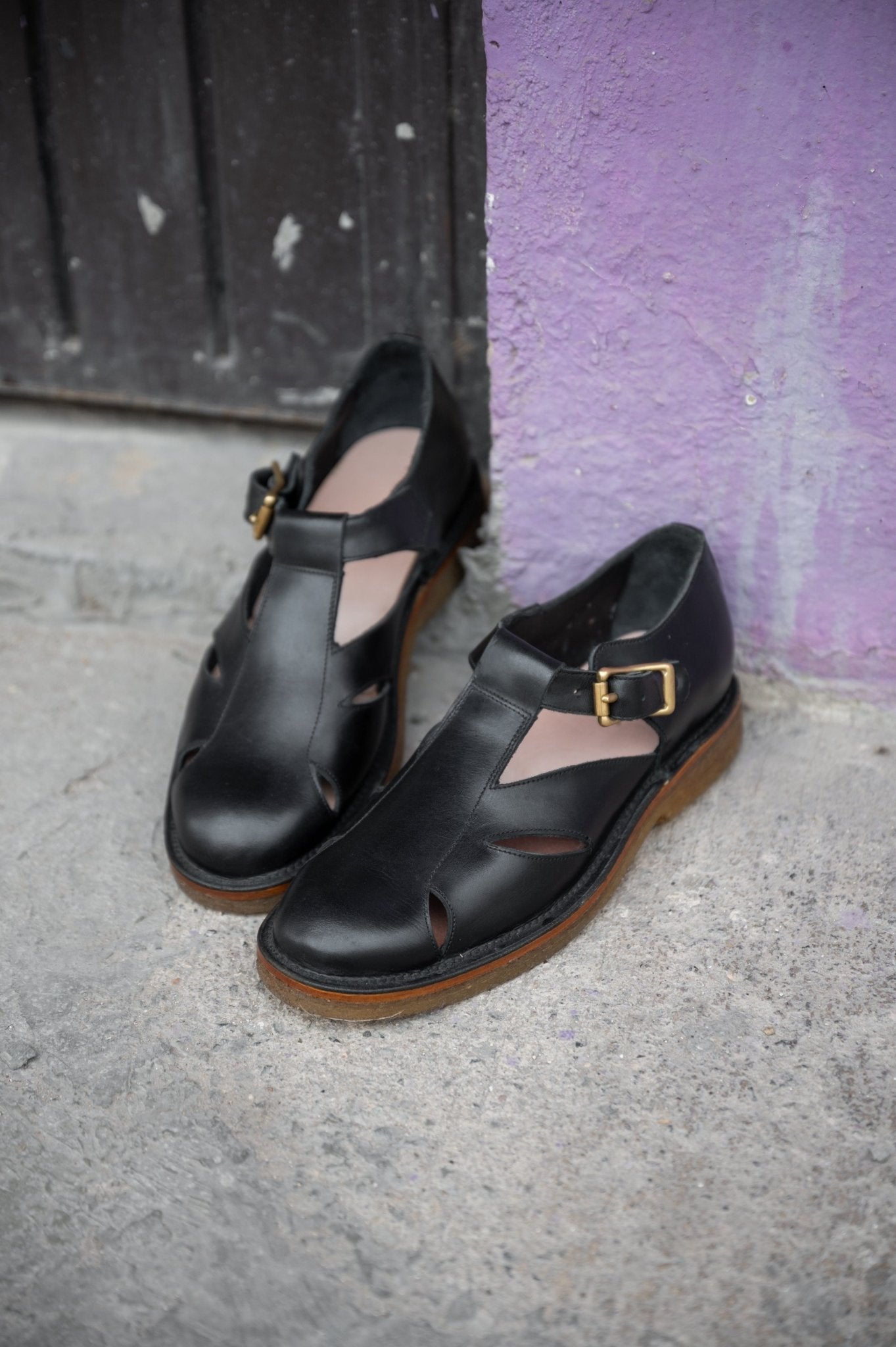 Gurkha Sandal Black – Unmarked