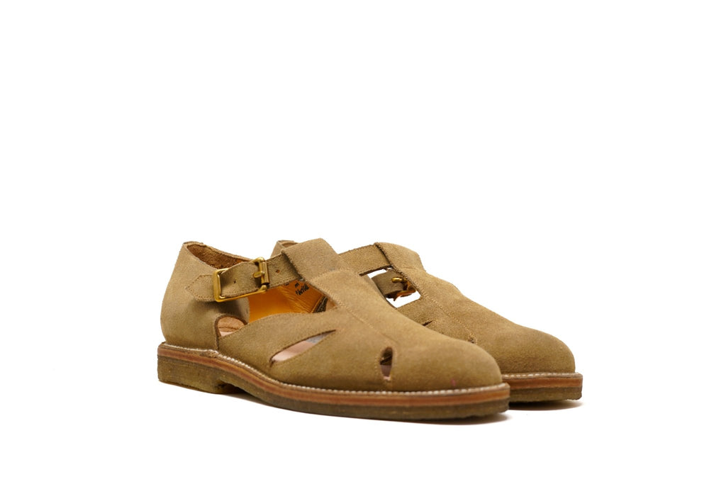 Italian Gurkha Sandals Dark Sand - Unmarked
