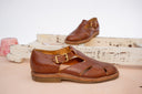 Italian Gurkha Sandals Tobacco - Unmarked
