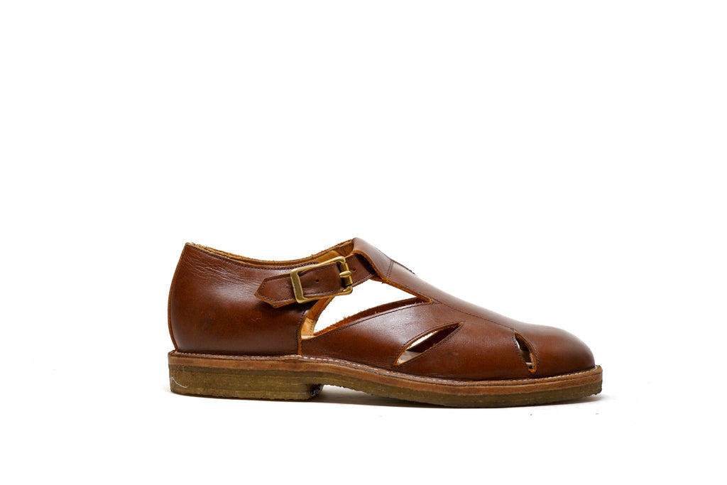 Italian Gurkha Sandals Tobacco - Unmarked