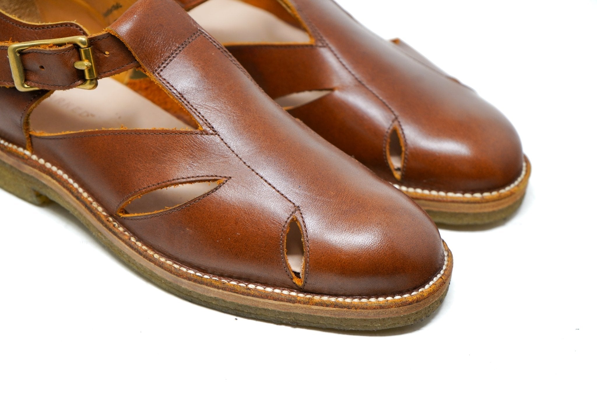 Gurkha Sandal Dark Tobacco – Unmarked