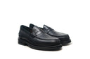 Jack Dress Penny Loafer Black/Suede - Unmarked