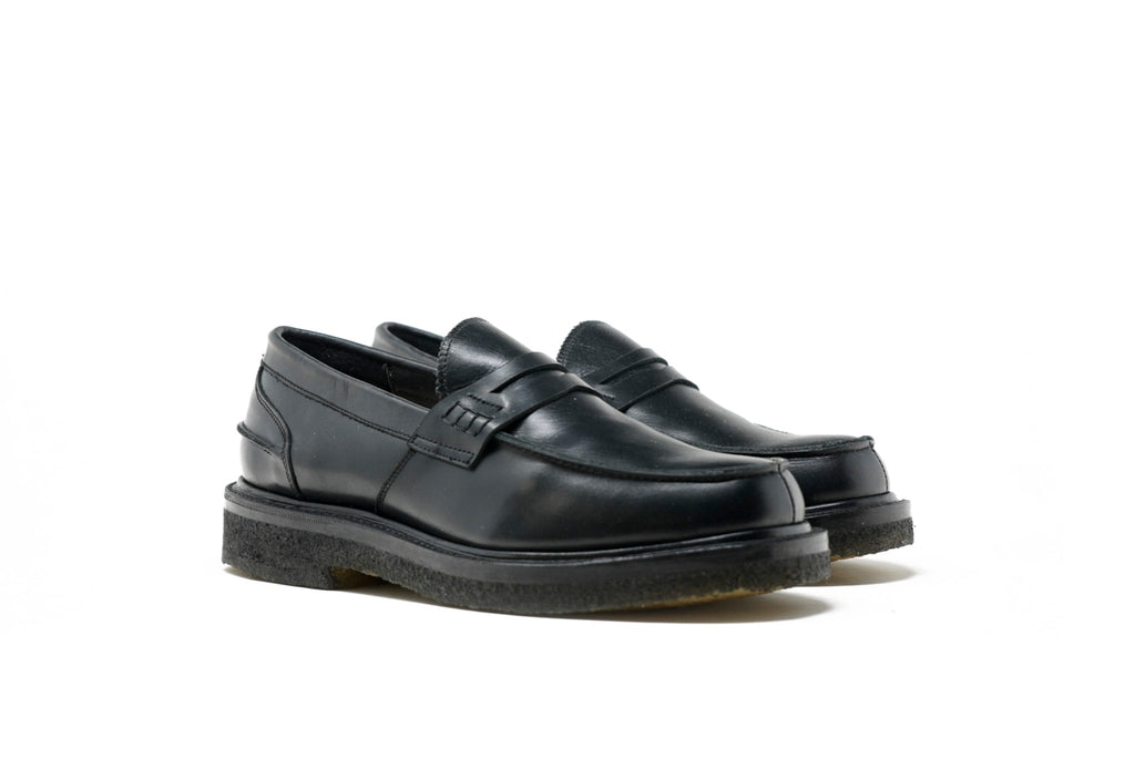 Jack Penny Loafers Black (MTO) - Unmarked