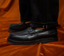 Jack Penny Loafers Black (MTO) - Unmarked