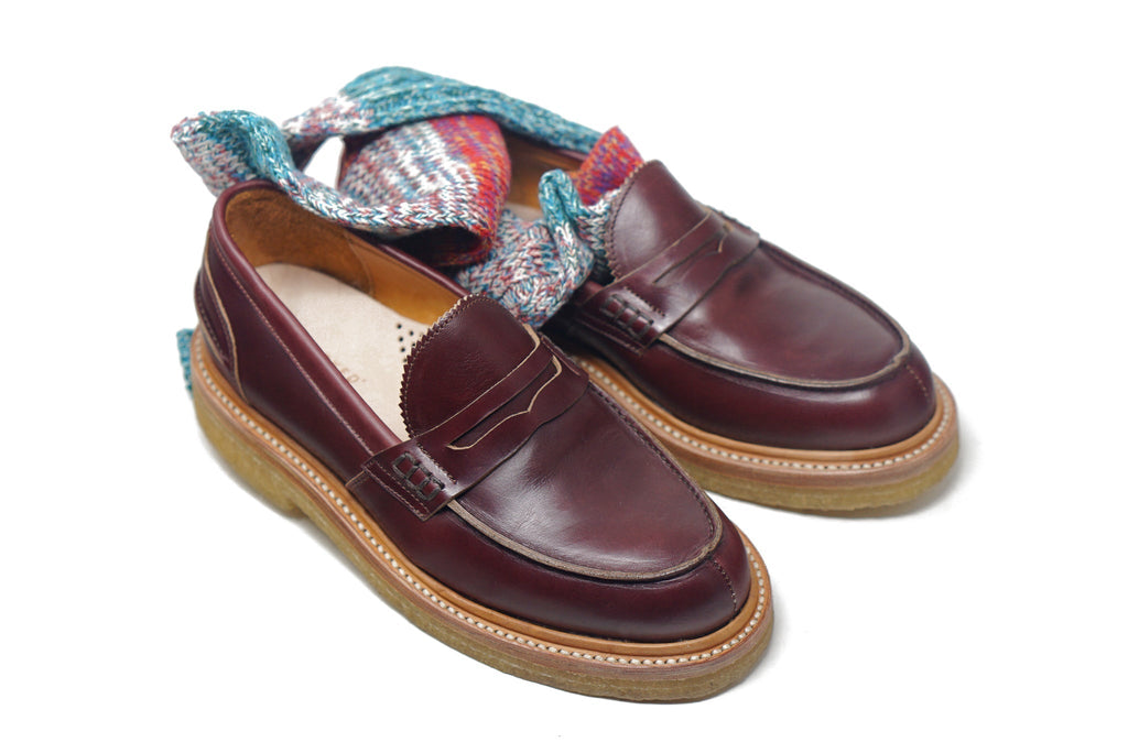 Jack Penny Loafers Cherry MTO - Unmarked