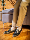 Jack Penny Loafers Green US 8.5 - Unmarked